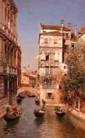 Martin Rico y Ortega - Along The Canal, Venice